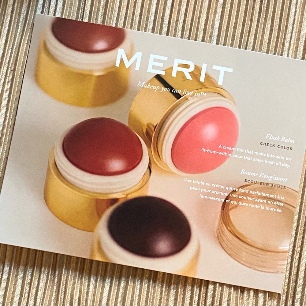 MERIT CREAM BLUSH FOX ARCHIVAL POSTMORDERN DELUXE
